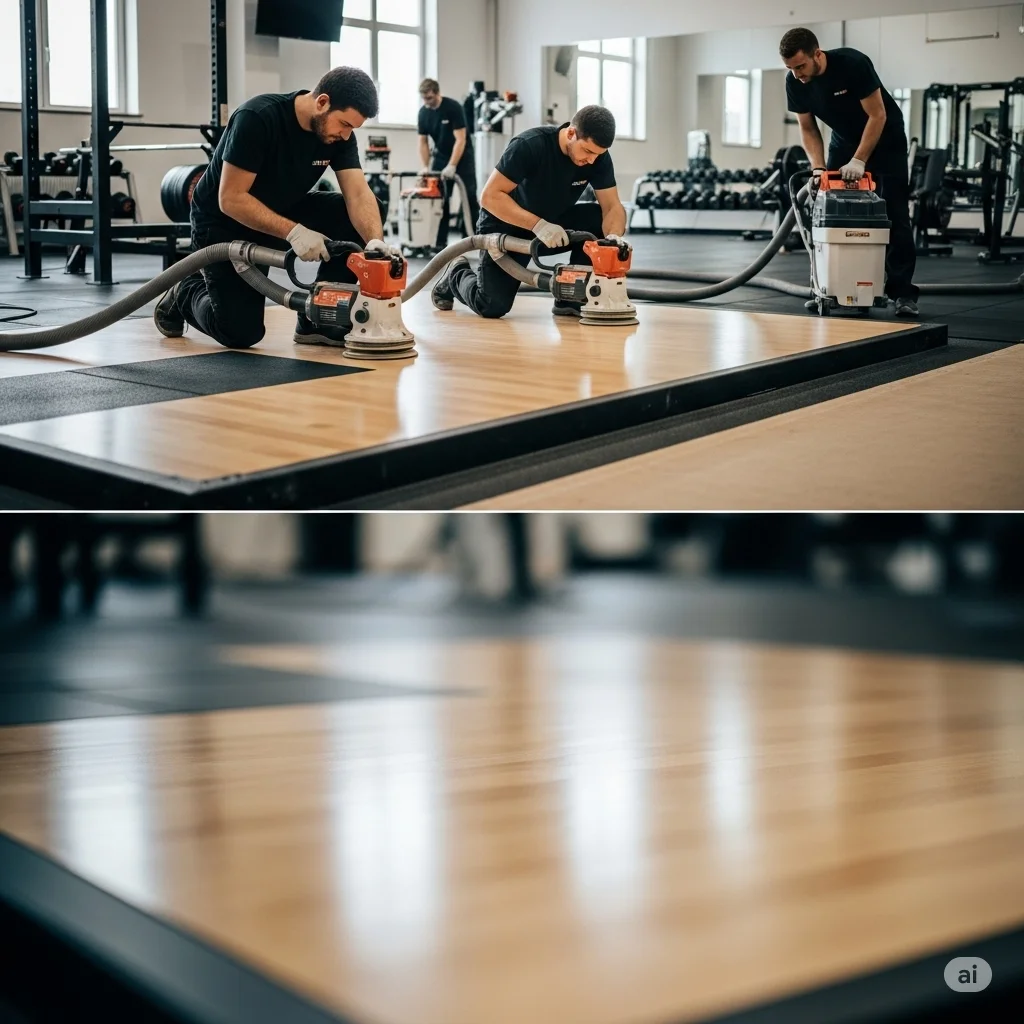 Spor Salonları için Sistre Cila Hizmeti